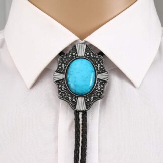 Blue Ocean Bolo Tie