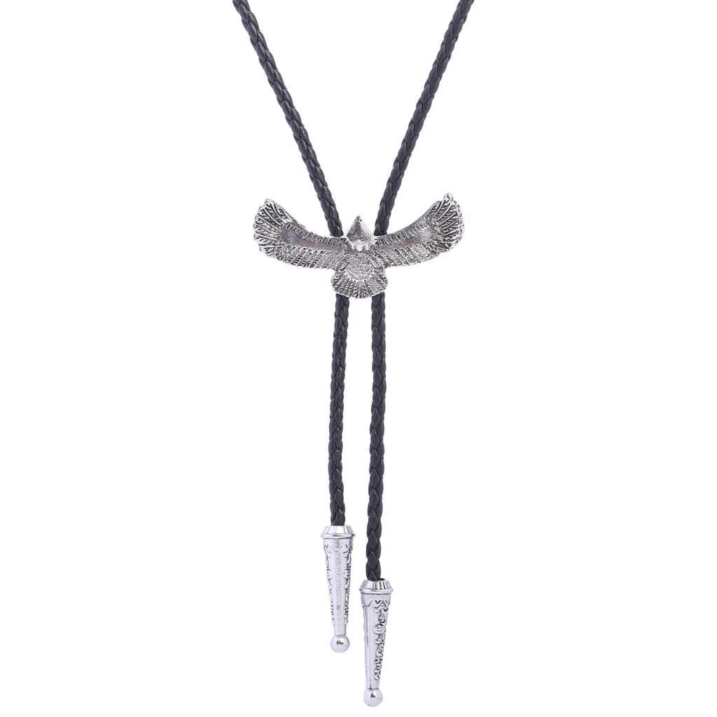 Piratenladen Western Bolo Tie Mit Buchstabe A - 24ct Goldauflage